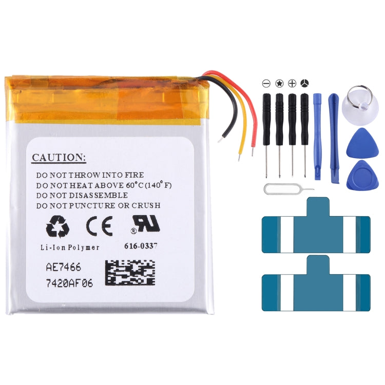 Sostituzione della batteria, For iPod Nano 3 3G/Generation 3TH, For iPod Vied 30GB, For iPod Mini 4GB Generation, For iPod 3 3G 3rd Generation A1040, For iPod 5th Video 160GB, For iPod 5th Video 60GB/80GB Sostituzione della batteria, For iPod Nano 3 3G/Generation 3TH, For iPod Vied 30GB, For iPod Mini 4GB Generation, For iPod 3 3G 3rd Generation A1040, For iPod 5th Video 160GB, For iPod 5th Video 60GB/80GB